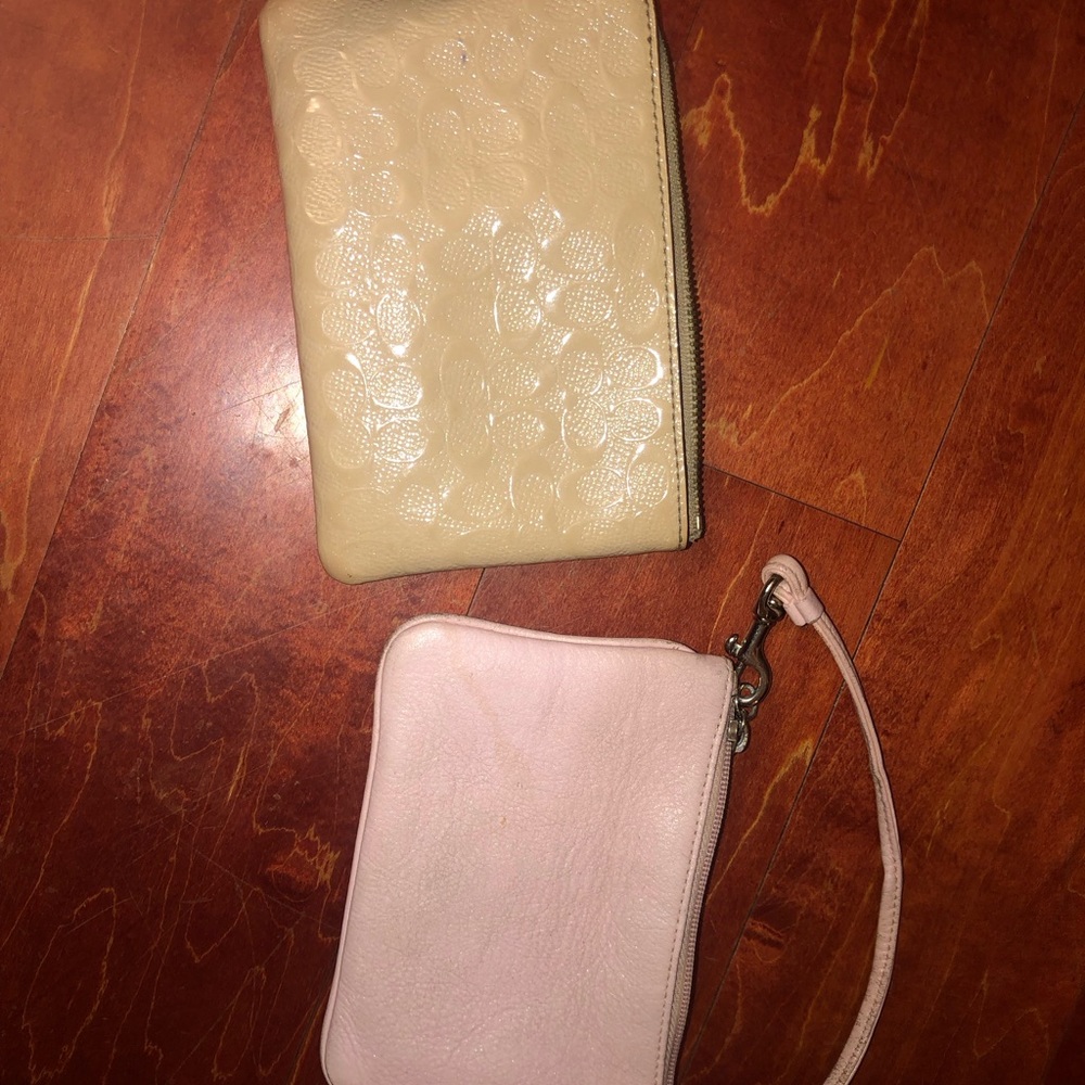 2 Coach  /wallet wristlets